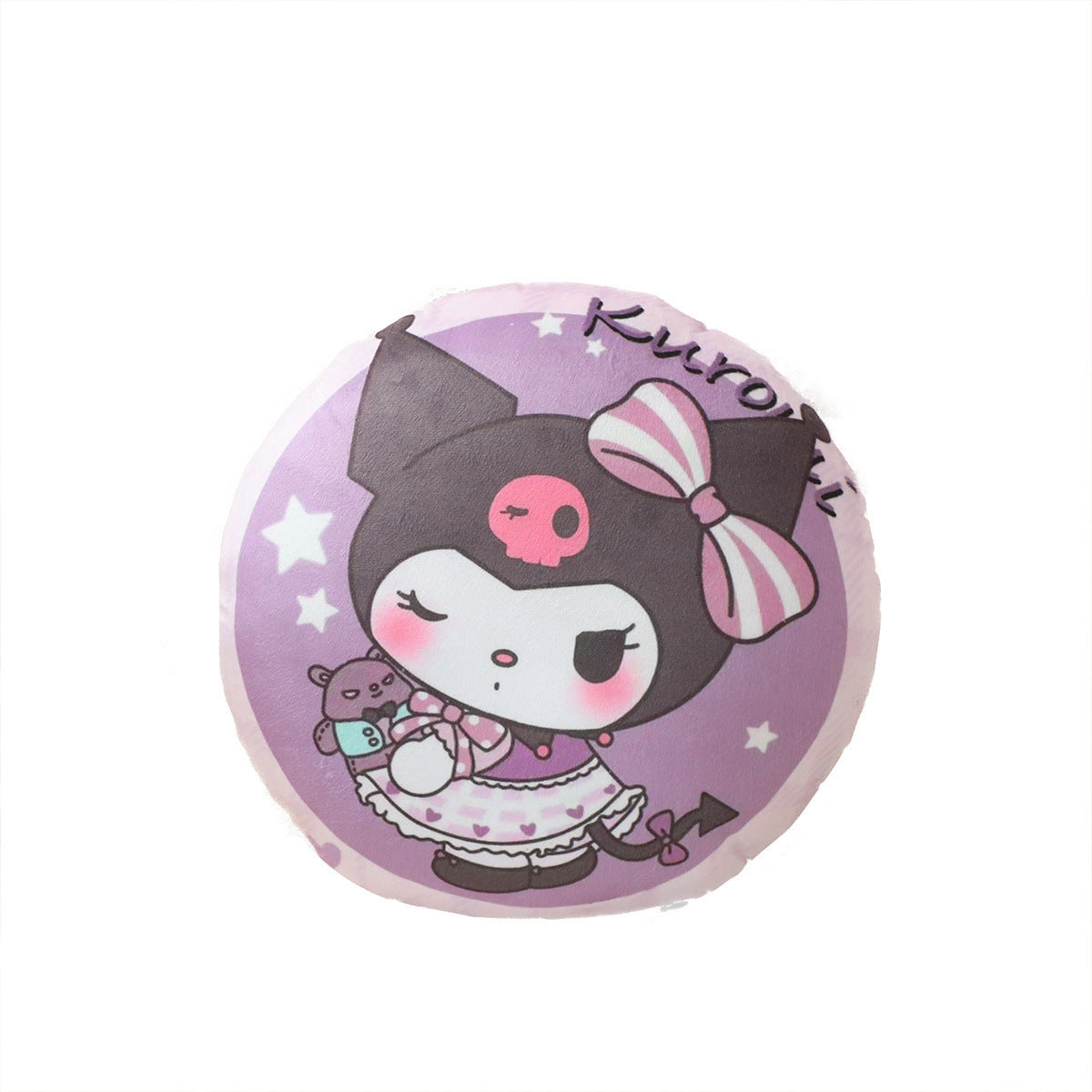 Reversible Cartoon Cushion Sofa Car Lumbar Office Seat