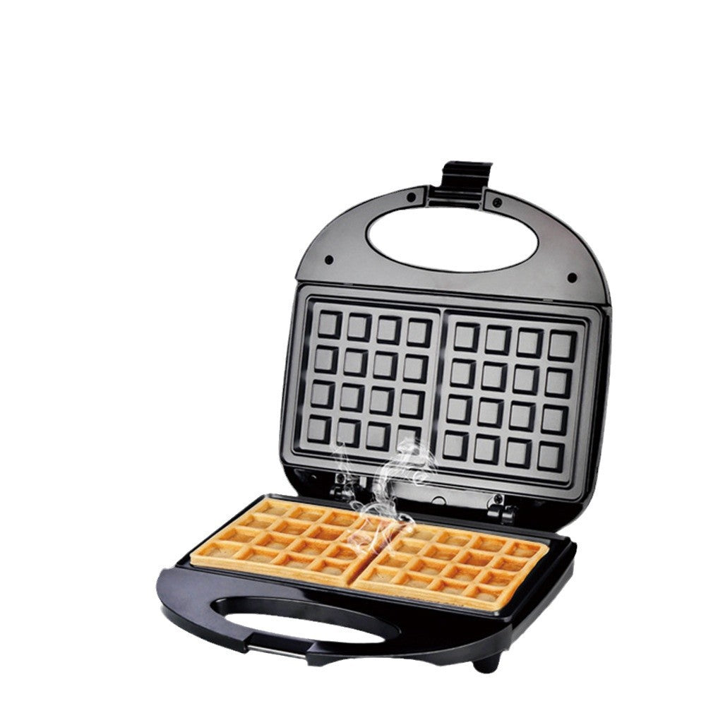 Double-Sided Heating Waffle & Sandwich Maker – Non-Stick Breakfast Machine
