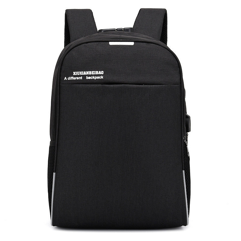 USB Charging Backpack Large Capacity School Laptop Bag