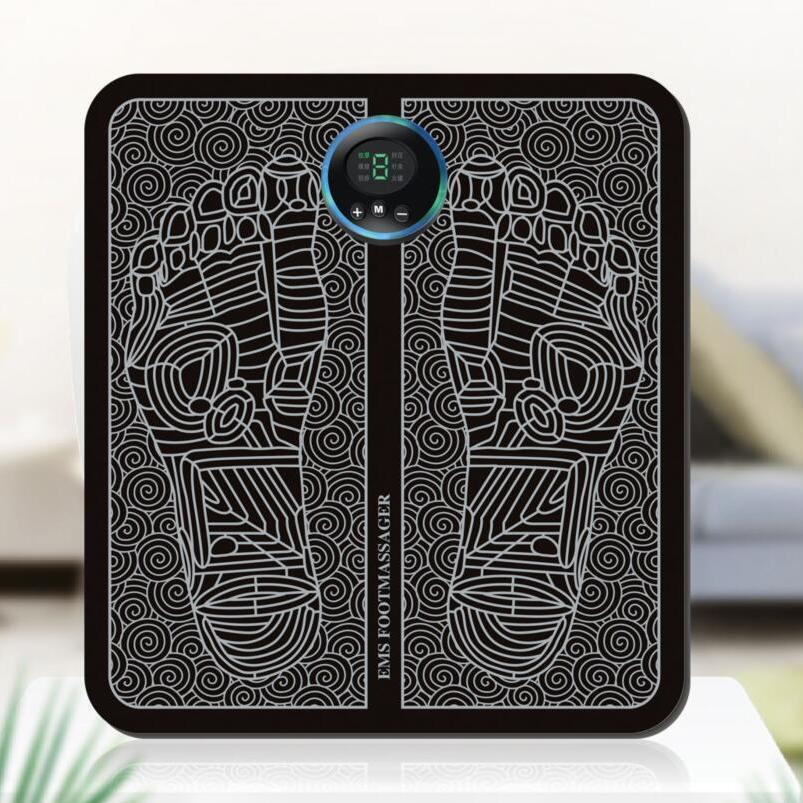 EMS Foot Massager - USB Rechargeable Acupressure Massage Pad | Bombom