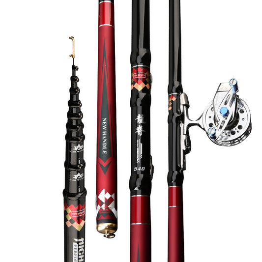 Dragon Spine 7.2m Hand Rod – Ultra-Light 28-Tone Front Positioning Fishing Rod