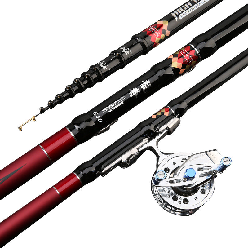 Dragon Spine 7.2m Hand Rod – Ultra-Light 28-Tone Front Positioning Fishing Rod