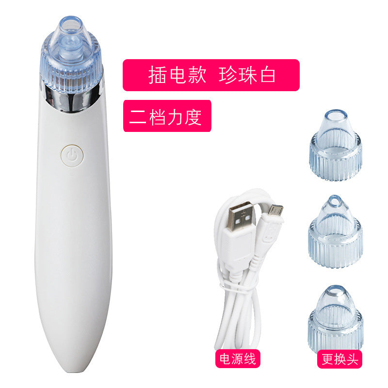 Electric Blackhead Remover Pore Vacuum Facial Cleansing Tool for Acne Blemish Extraction