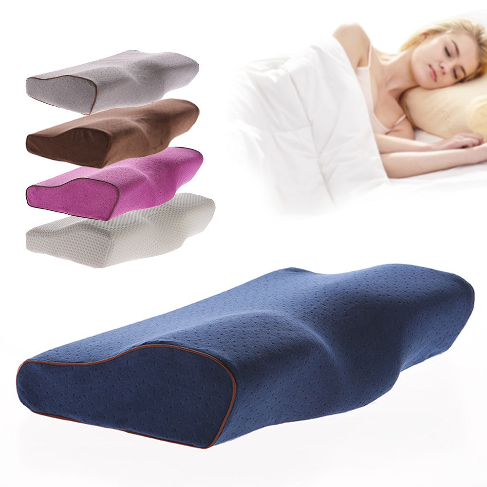 Butterfly Memory Foam Pillow - Cervical Neck Support Pillow