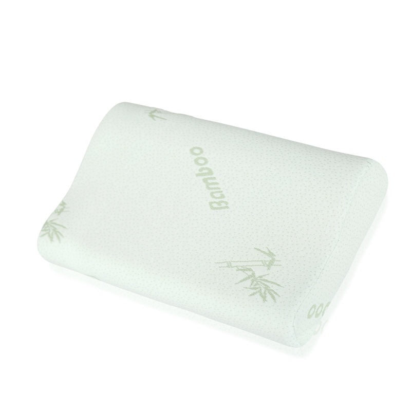 Bamboo Fiber Memory Foam Pillow - Cervical Neck Support