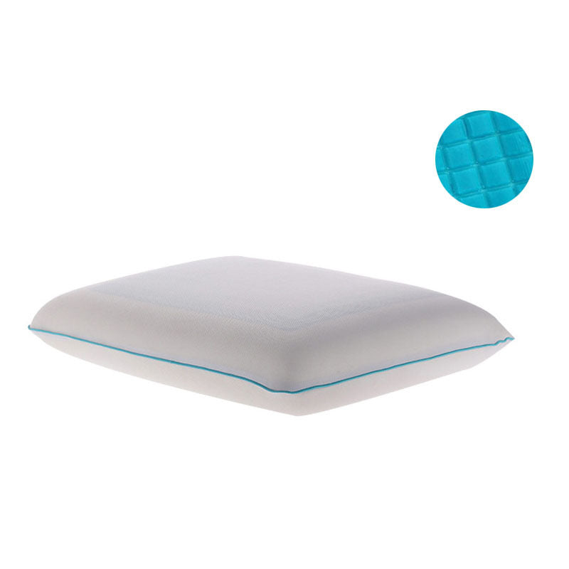 Hydrogel Slow‑Rebound Space Memory Foam Pillow – Cool Summer Comfort