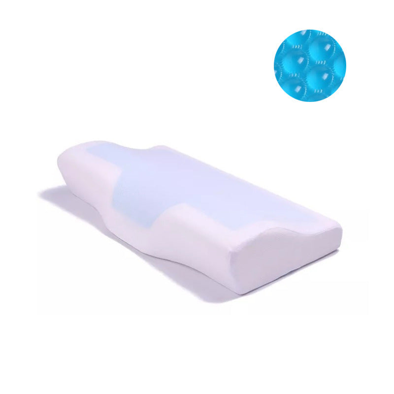 Gel Memory Foam Pillow - Cooling Cervical Support Pillow