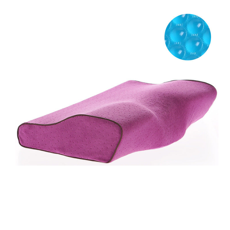 Gel Memory Foam Pillow - Cooling Cervical Support Pillow