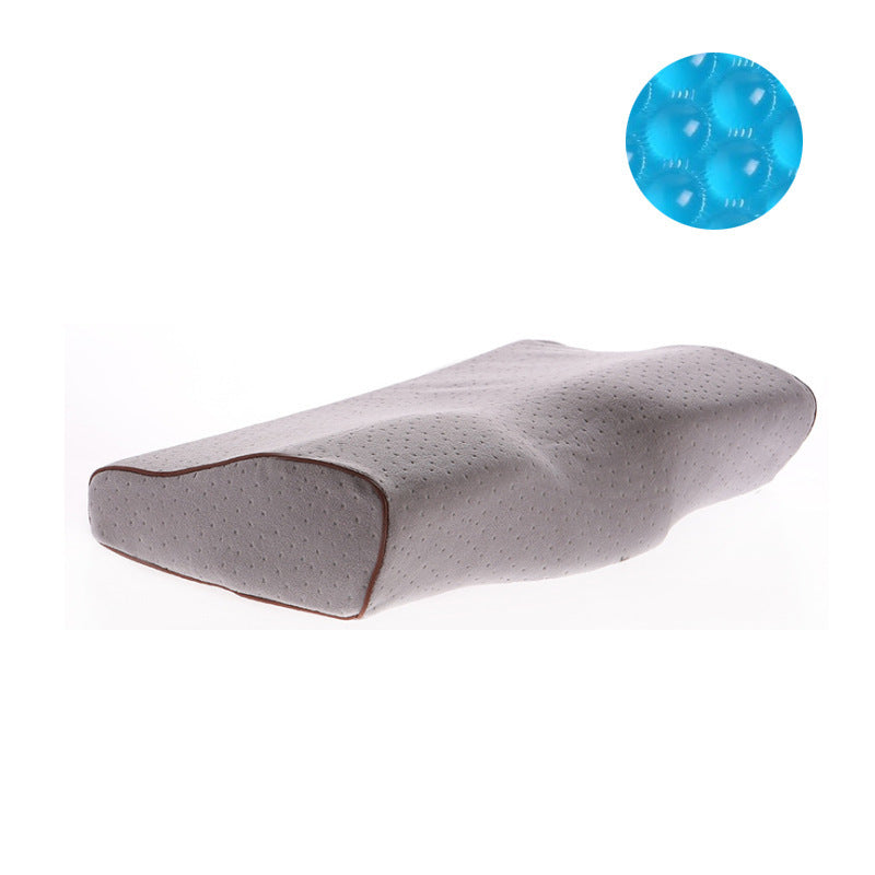 Gel Memory Foam Pillow - Cooling Cervical Support Pillow
