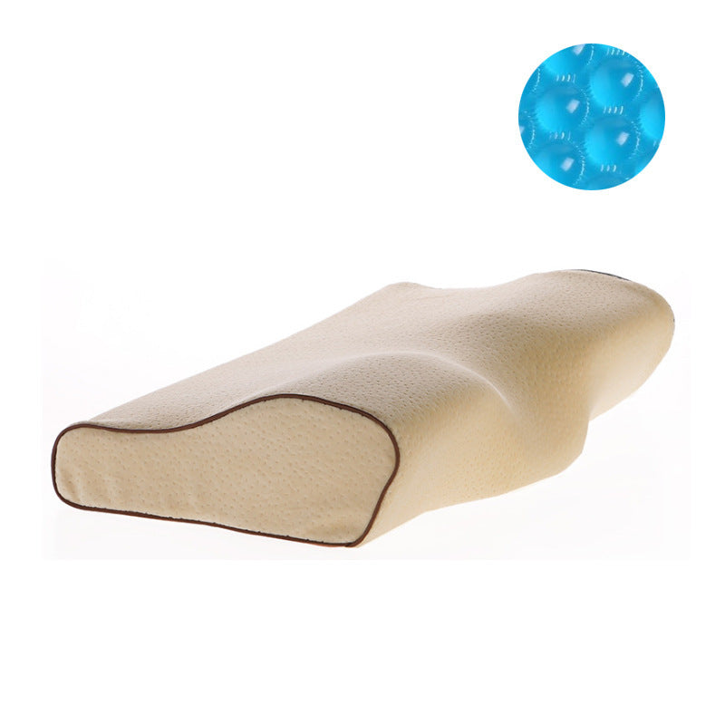 Gel Memory Foam Pillow - Cooling Cervical Support Pillow