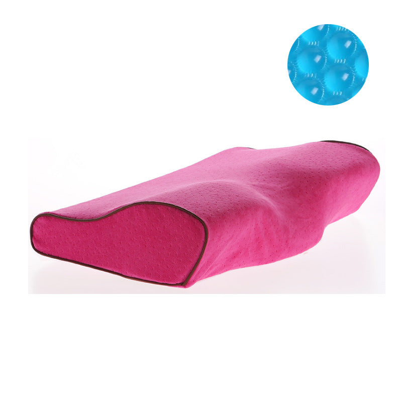 Gel Memory Foam Pillow - Cooling Cervical Support Pillow