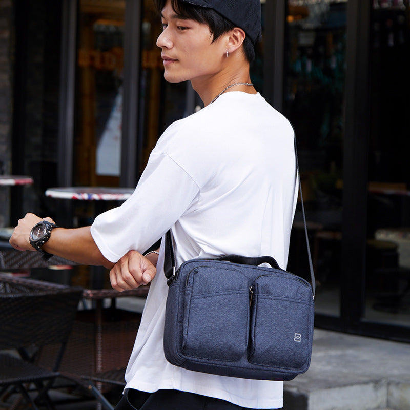 Canvas Crossbody Messenger Bag Shoulder Bag for Men Sports