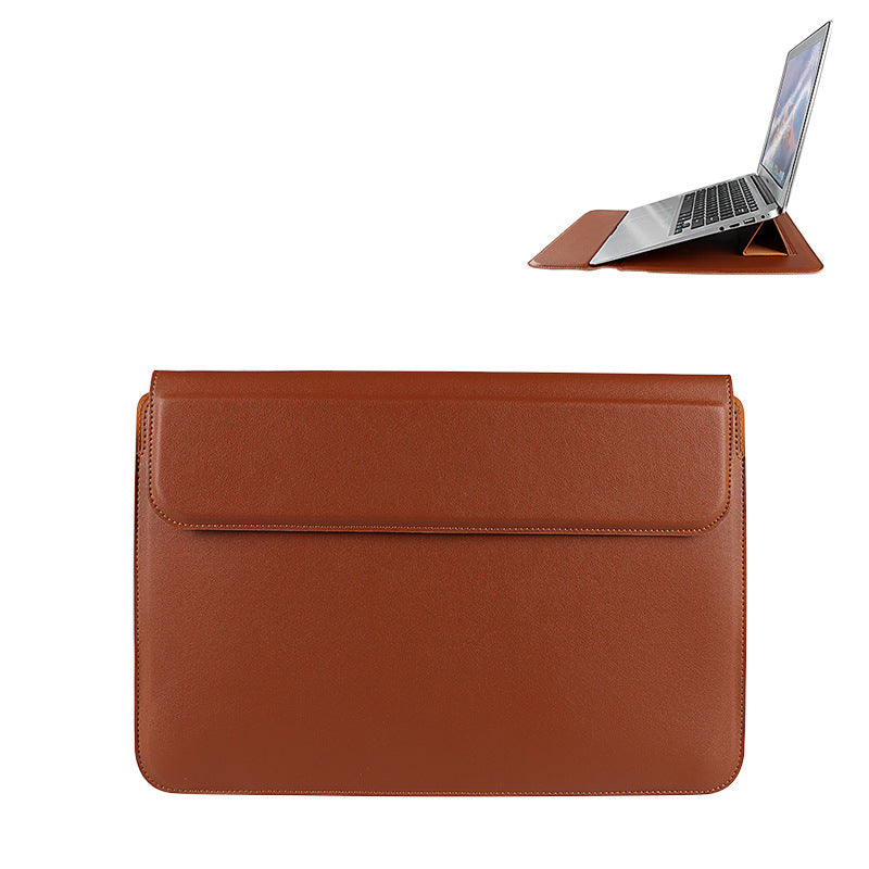 Leather Laptop Sleeve 13-15.6 inch - MacBook Holder Case
