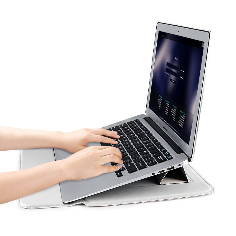 Leather Laptop Sleeve 13-15.6 inch - MacBook Holder Case