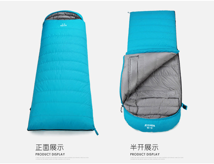Ultralight Down Sleeping Bag - White Duck Down Camping Bag