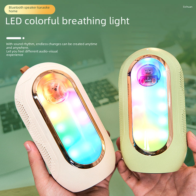 Wireless Karaoke Microphone Bluetooth Speaker Kids Adults