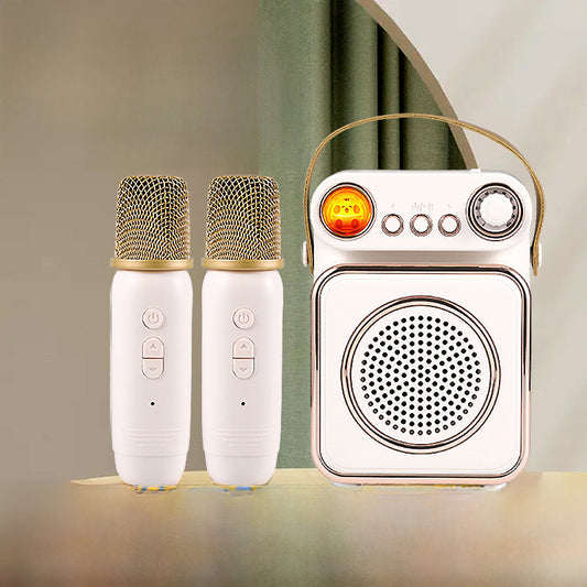 Wireless Karaoke Microphone Bluetooth Speaker