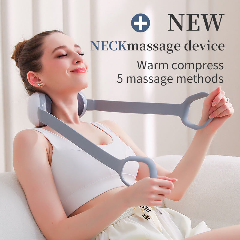 Electric Neck Massager Kneading Shoulder Cervical with Heat