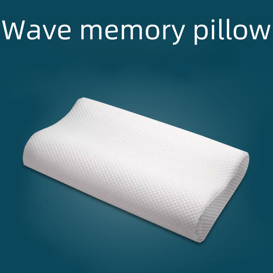 Memory Foam Pillow Slow Rebound Cervical Support Wave Pillow