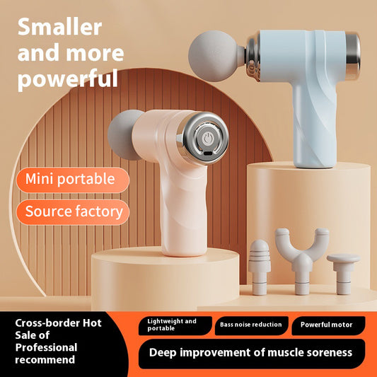 Mini Fascia Gun - Portable Muscle Massager for Neck & Body Relief | Bombom
