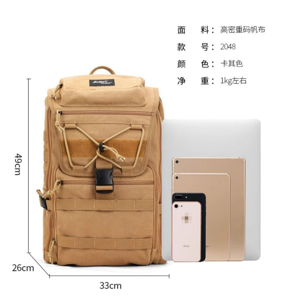 17 Inch Laptop Backpack Tactical Hiking Travel Bag Mens