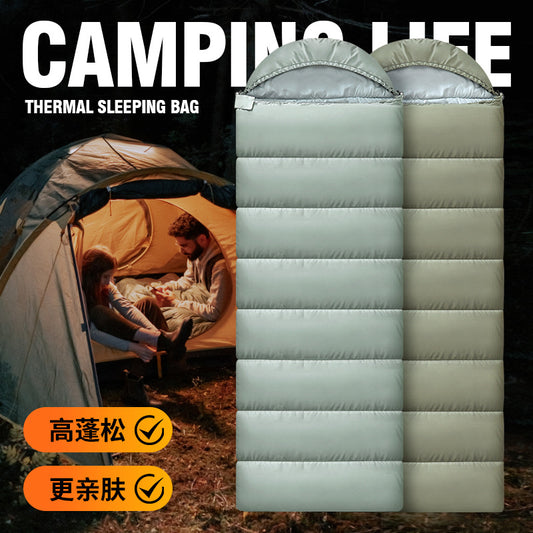 Ultra Light Duck Down Sleeping Bag Premium Warmth Comfort
