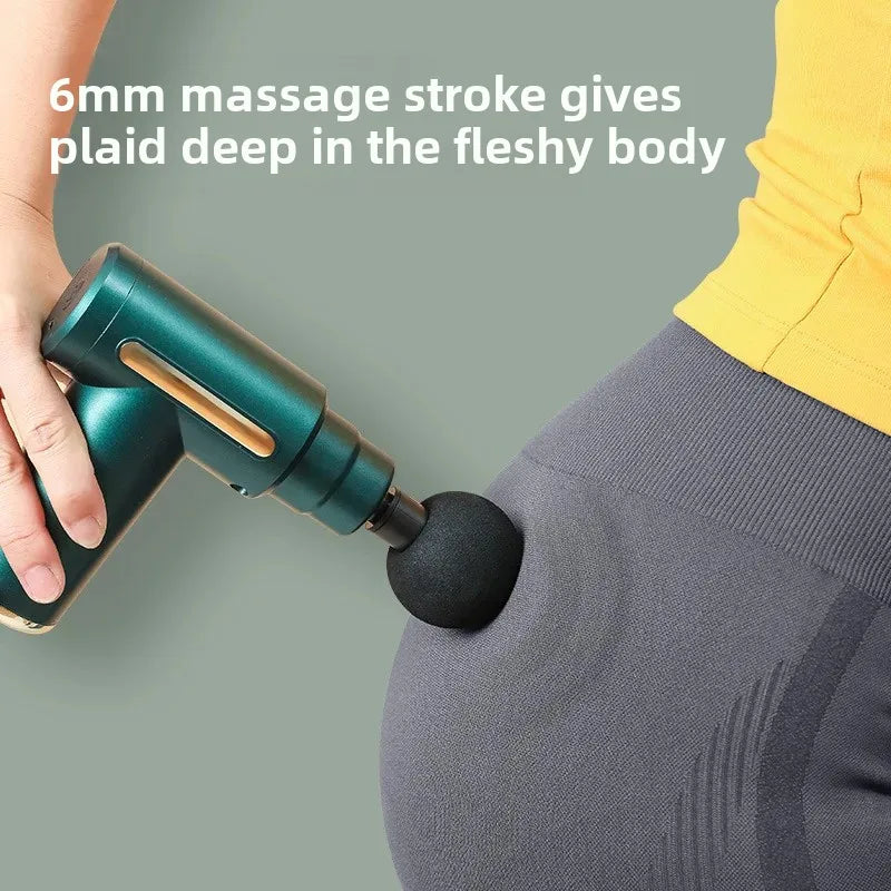 Electric Fascia Gun - Deep Tissue Massage Gun for Muscle Relief | Bombom