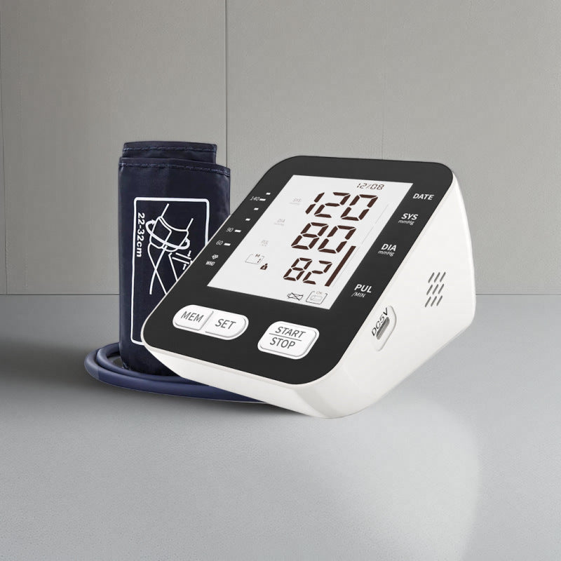 Digital Blood Pressure Monitor Voice Broadcast One Touch