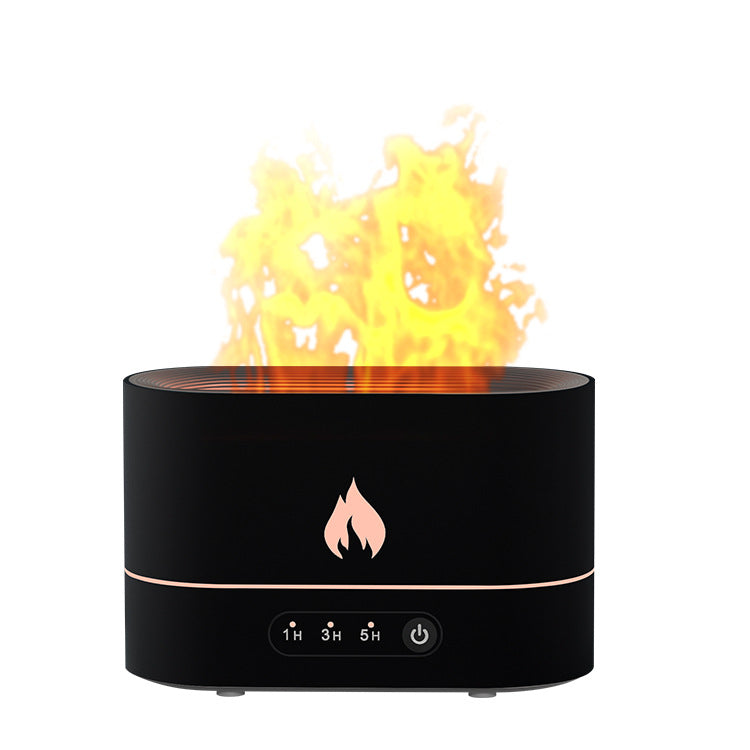 Flame Humidifier - Nordic Projection Flame Aroma Diffuser Large Capacity for Home