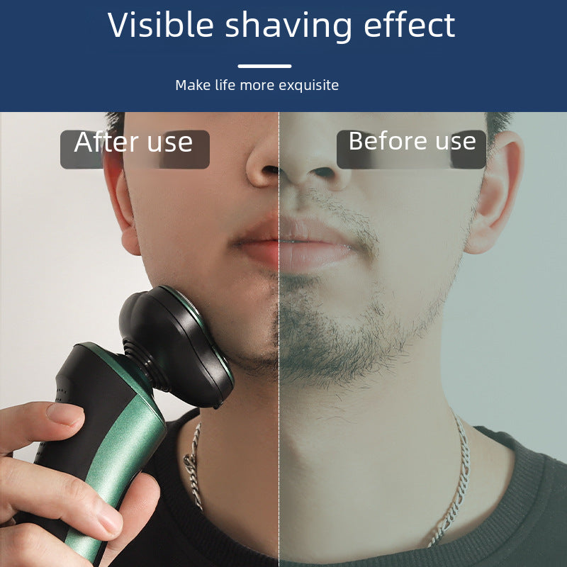 Smart Digital Display Electric Shaver Rechargeable Razor