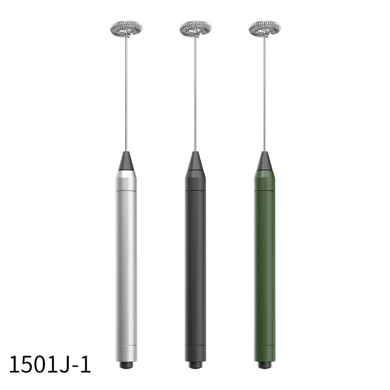 Milk frother, coffee, mini kitchen appliances, aluminum alloy body, handheld whisk, frother, electric milk frother