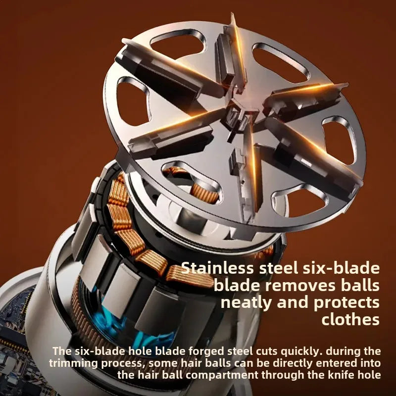 Fabric Shaver Rechargeable Lint Remover Pill Fuzz Trimmer