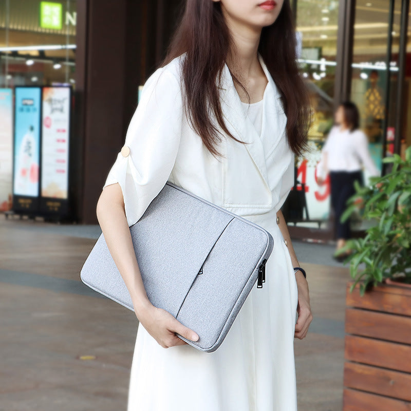 Laptop Sleeve 13 14 15.6 Inch Leather Case Protective Cover