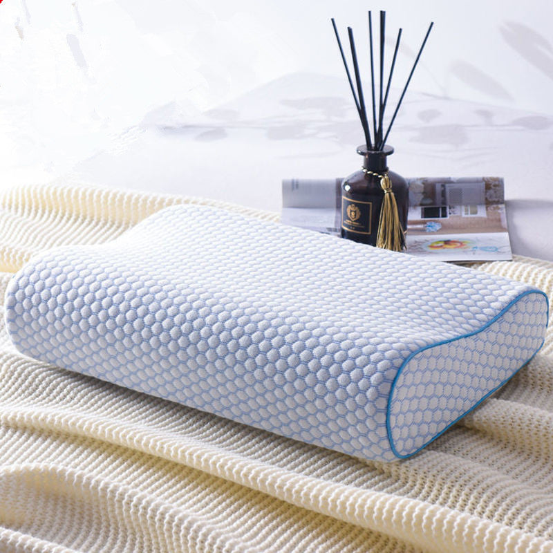 Bamboo Fiber Memory Foam Pillow - Cervical Neck Support