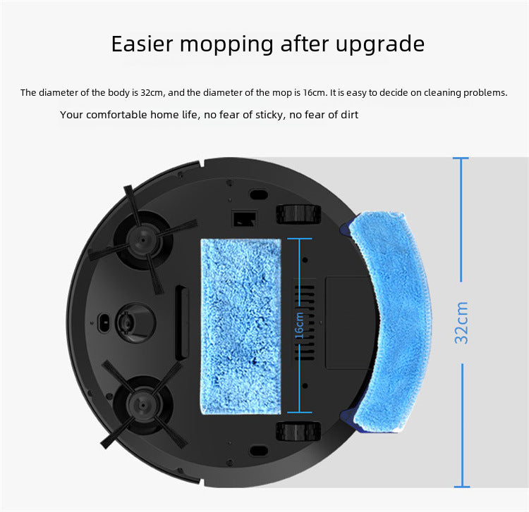 Smart Robot Vacuum Cleaner APP Control Automatic Sweeping