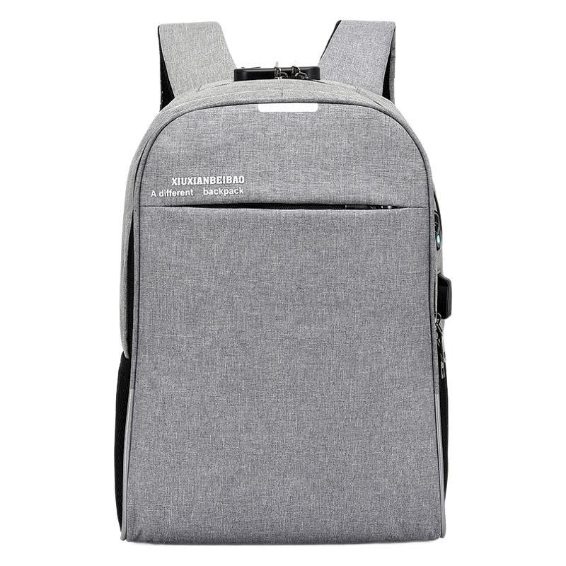USB Charging Backpack Large Capacity School Laptop Bag