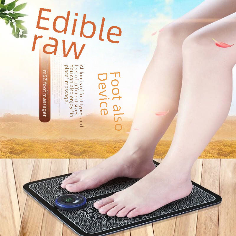 EMS Foot Massager - USB Rechargeable Acupressure Massage Pad | Bombom
