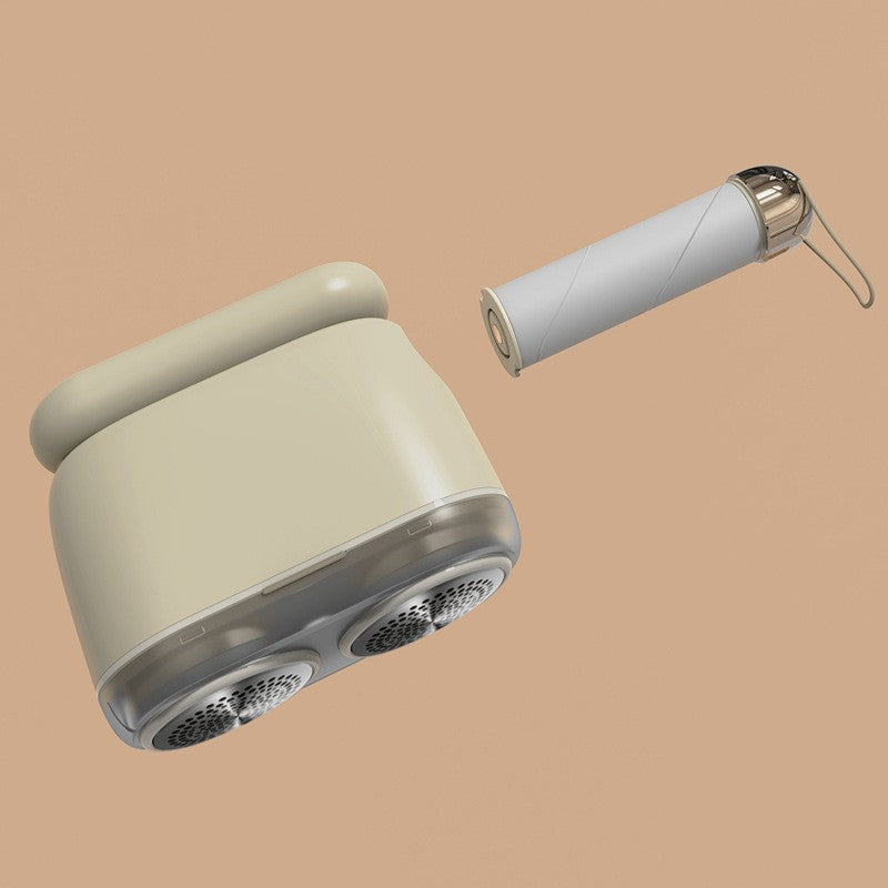 USB Rechargeable Fabric Shaver Dual Head Lint Remover