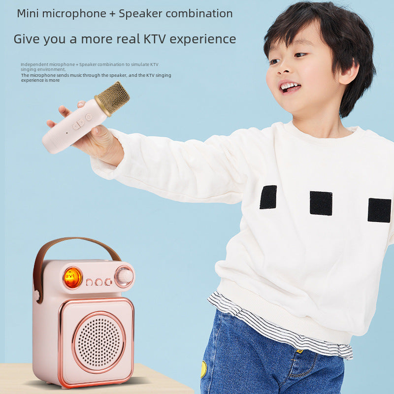 Wireless Karaoke Microphone Bluetooth Speaker