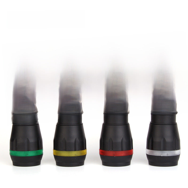 USB Rechargeable LED Flashlight Multi Function Camping Light