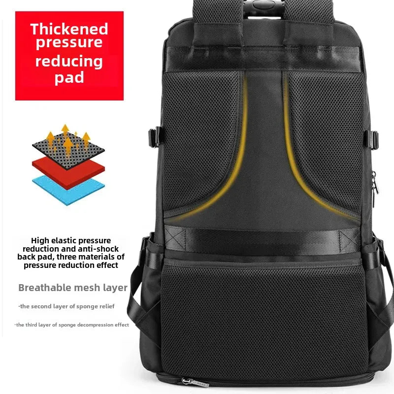 Travel backpack men's large capacity super large leisure travel men's business extra large 80 liters L luggage large shoulder bag
