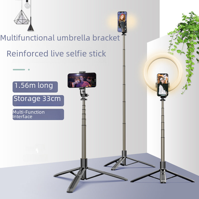 Bluetooth Selfie Stick Q06 Tripod Floor Stand Live Stream