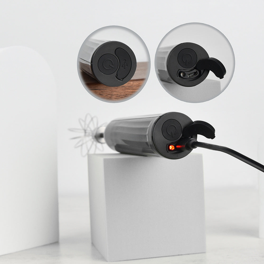 Cross Border Factory Small Baking Tools Whisk Whisk Cream Whisk Whisk Handheld Electric Whisk Charging