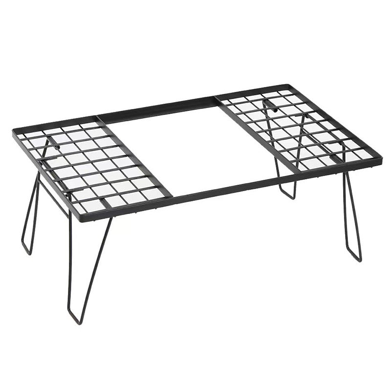Portable Folding Camping Table Multi Layer Outdoor BBQ Table