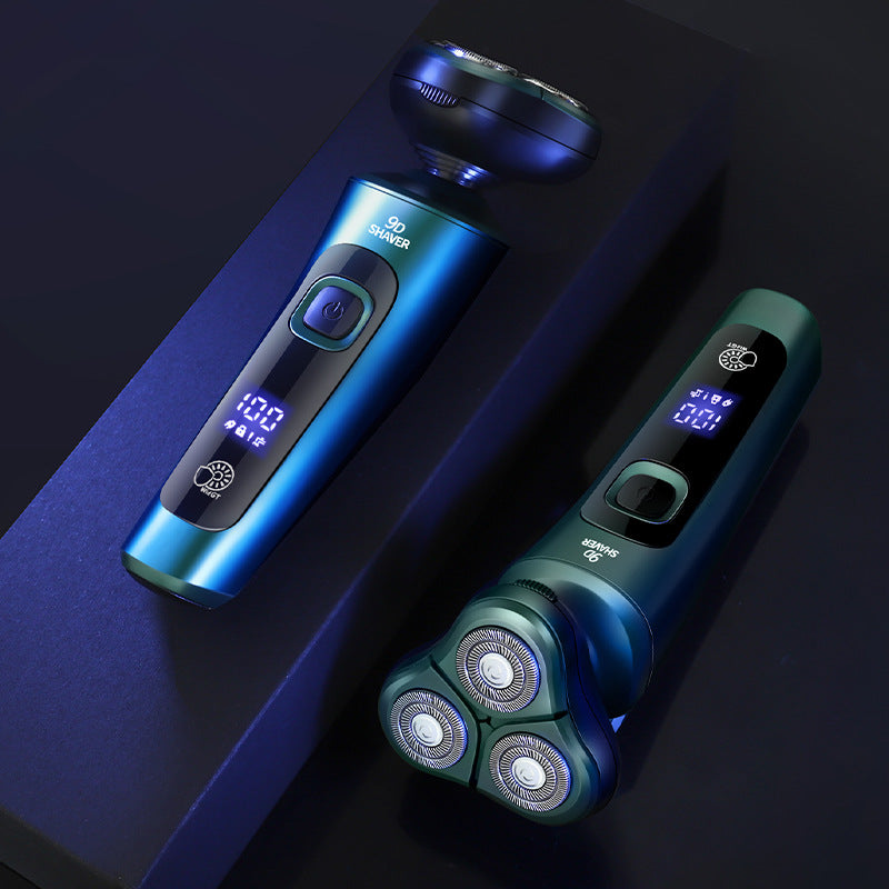 Smart Digital Display Electric Shaver Rechargeable Razor
