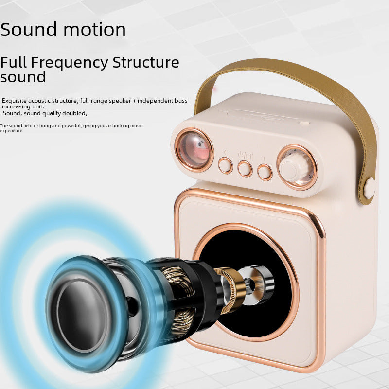 Wireless Karaoke Microphone Bluetooth Speaker