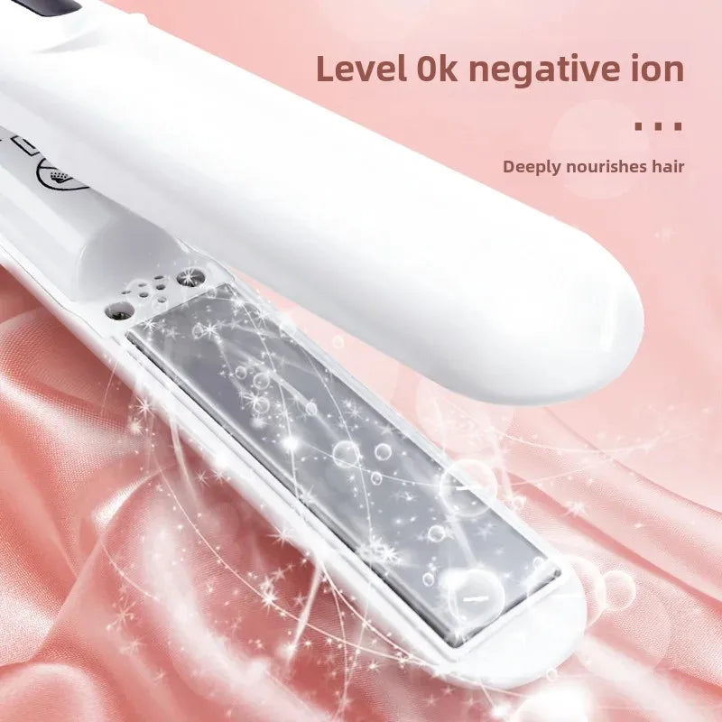 Mini Portable Hair Straightener Wireless USB Rechargeable