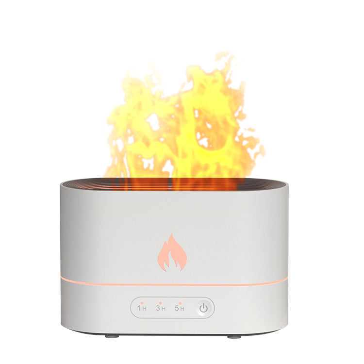 Flame Humidifier - Nordic Projection Flame Aroma Diffuser Large Capacity for Home
