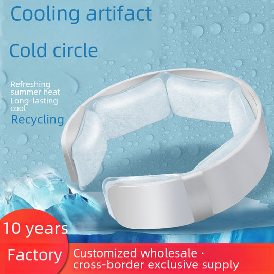 PCM Ice Neck Cooling Collar Ring Outdoor Heat Relief Band