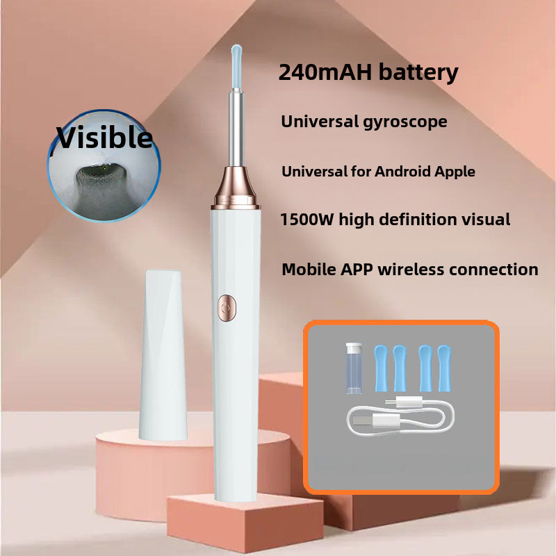 WiFi Visual Ear Cleaner - HD Camera Ear Wax Removal Tool